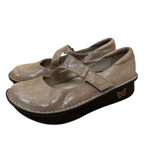 Alegria Dayna Desert Essence Womens US 5-5.5 Slip Resist Mary Jane Shoes DAY-684